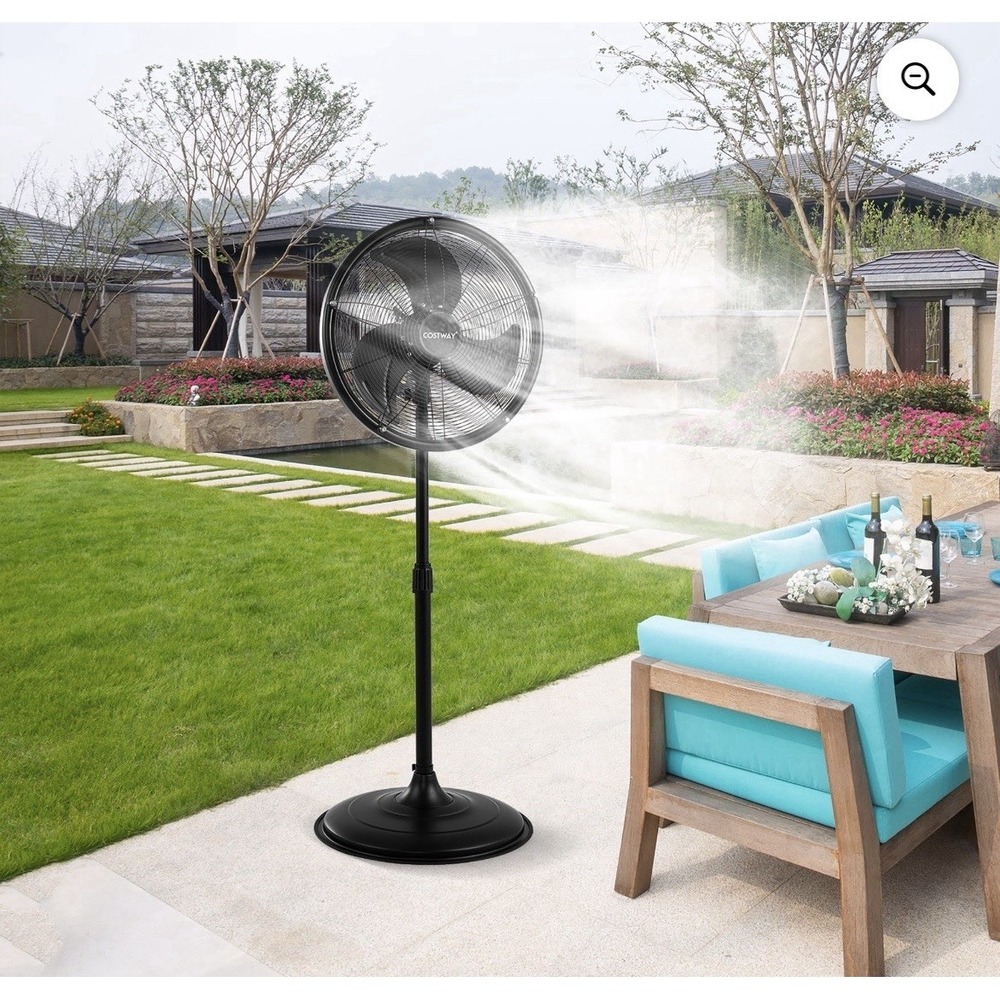 Costway ES10138US-BK Misting Fan